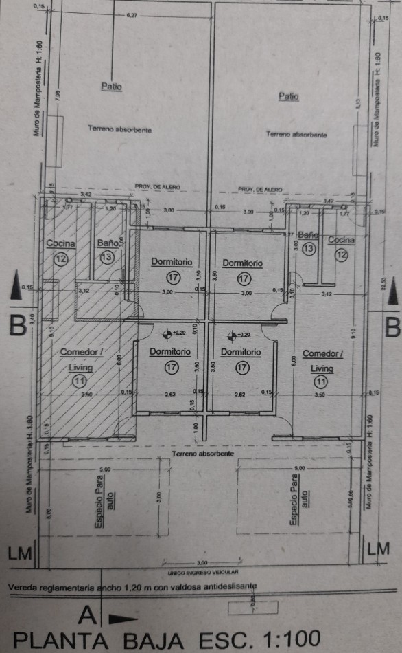 CHALET en construccion con 1/2 lote