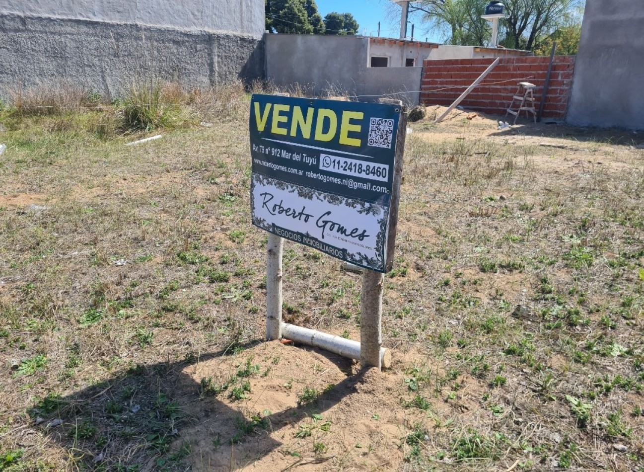 LOTE en venta con muy buena ubicacion