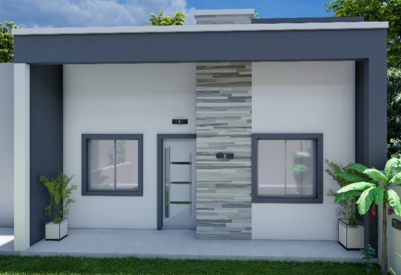 CHALET 3 ambientes en construccion