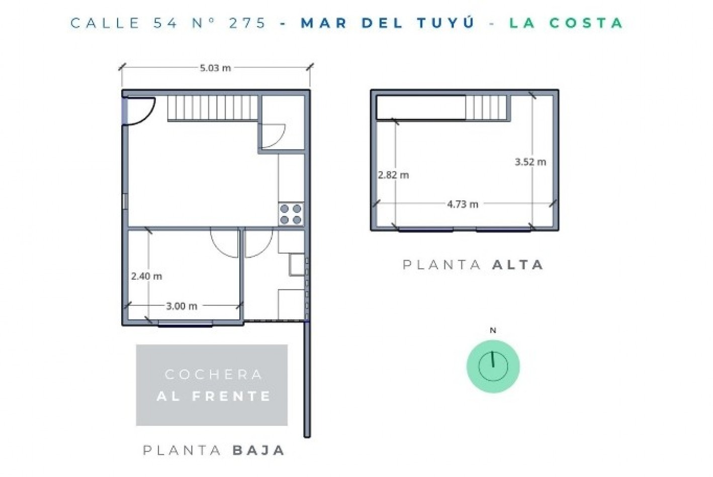 DUPLEX de 3 AMBIENTES AL FRENTE