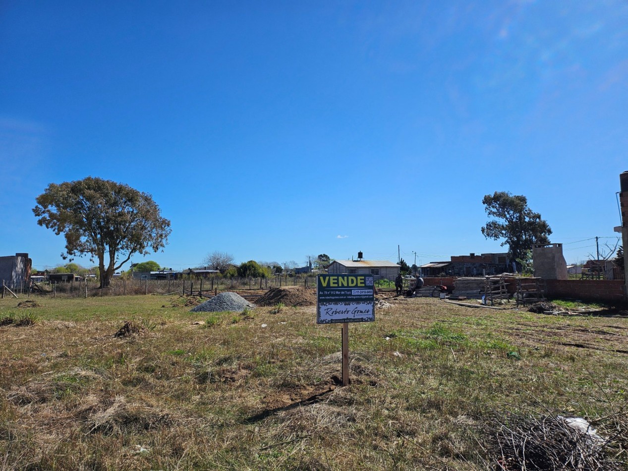 Hermoso lote en Mar del Tuyu - Ideal vivienda permanente