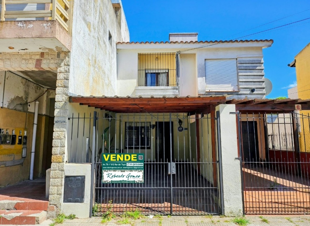 DUPLEX 3 ambientes con GAS NATURAL Y CLOACAS - SANTA TERESITA