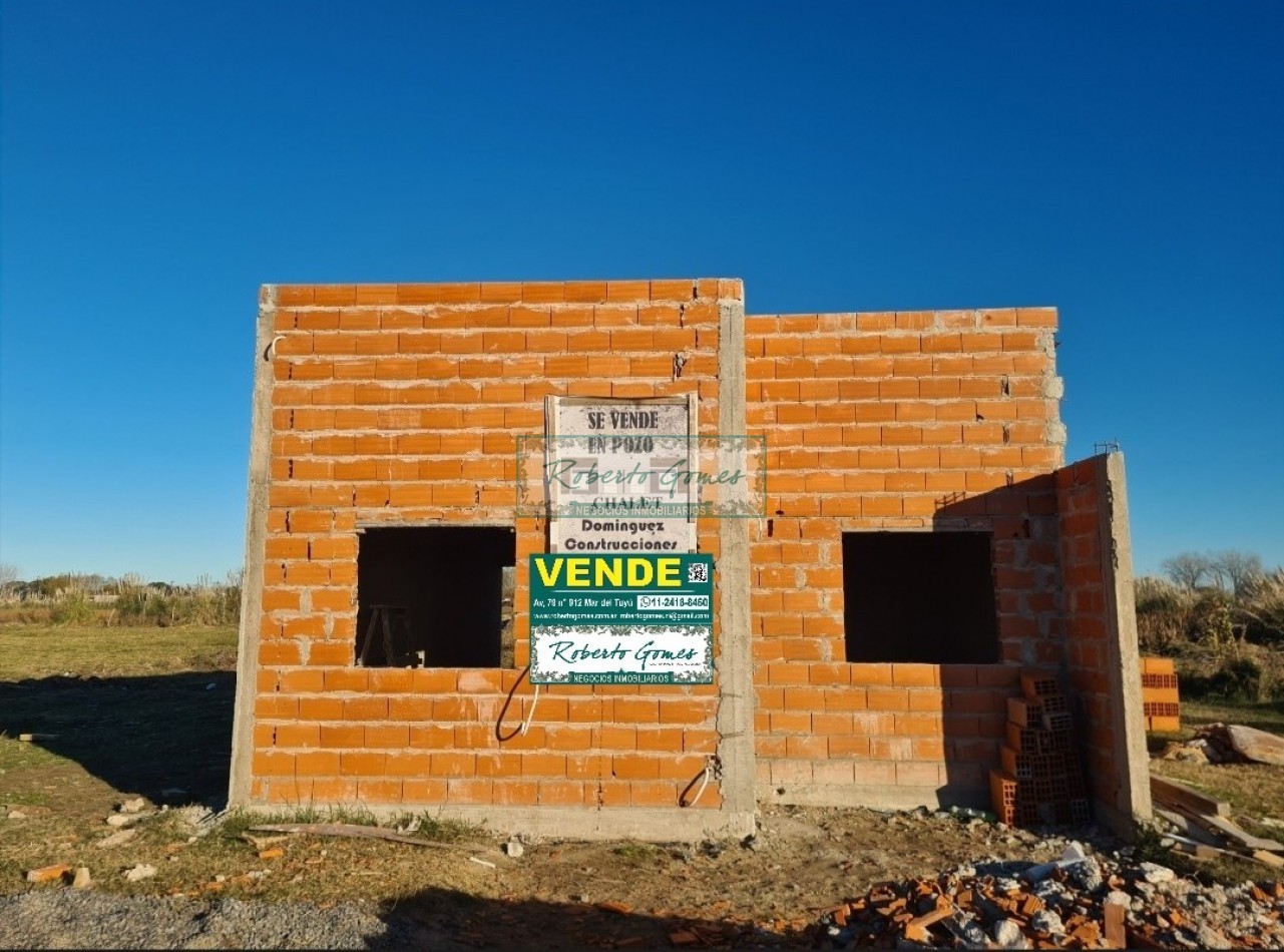 CHALET en construccion con 1/2 lote