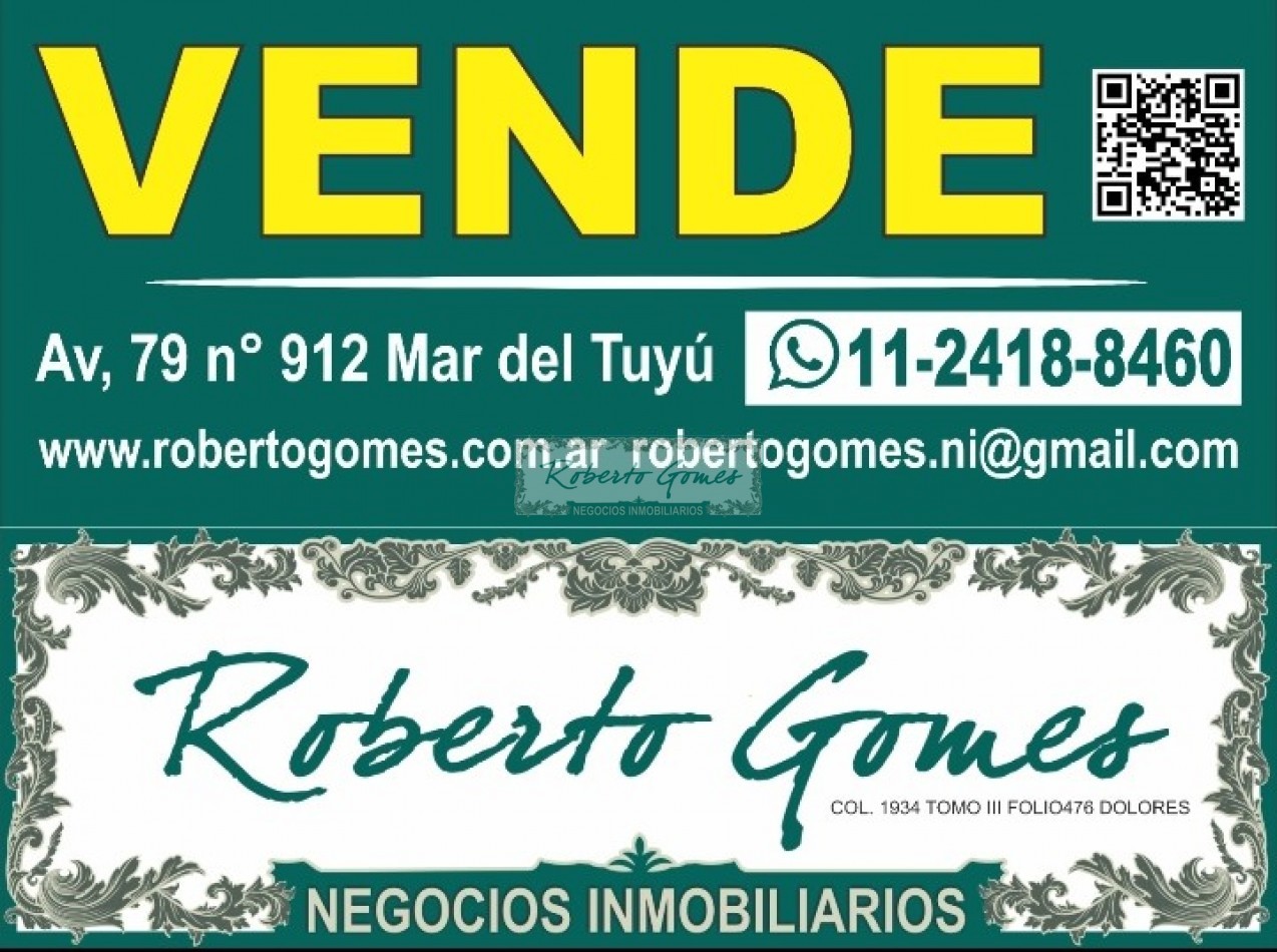 DUPLEX de 3,5 AMBIENTES EN MAR DEL TUYU